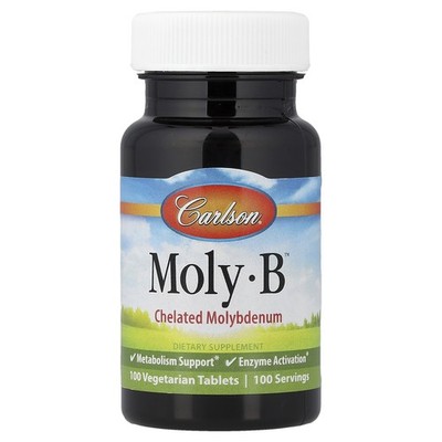 Moly-B , 100 Vegetarian Tablets (500 mcg per Tablet)
