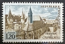 1972 YT # 1712 - Abbaye De Charlieu / NEUF** MNH