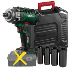 Parkside 20V Cordless Vehicle Impact Wrench -Bare Unit Without Battery & Charger