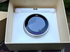 Google Nest 3rd Gen Smart Learning Thermostat - Stainless Steel (T3007ES)