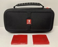 Nintendo Switch Carrying Case Black With Game Cartridge Cases