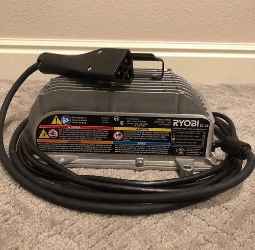 Ryobi SC-48 48V Charger, P/N 919-4810-02 for RM480E Riding Mower or Golf Cart
