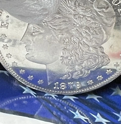 1879 S MORGAN SILVER DOLLAR GEM/BU+++++DMPL/PL SUPER COIN