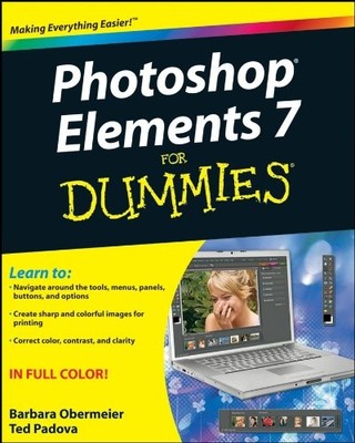 PHOTOSHOP ELEMENTS 7 FOR DUMMIES By Barbara Obermeier & Ted Padova **BRAND NEW**