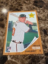FREDDIE FREEMAN 2011 Topps Heritage #76 Braves Rookie - D