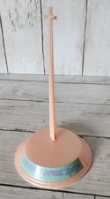 1991 Barbie "Birthday Surprise" Pink Display Doll Stand