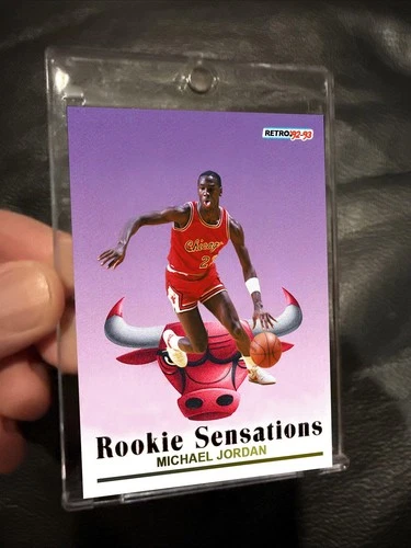 New! Michael Jordan fan made card "sensations" /150