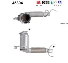 AS Katalysator 45304 für BMW 2er Active Tourer F45 F46 216 218 MINI F56 F60 F55