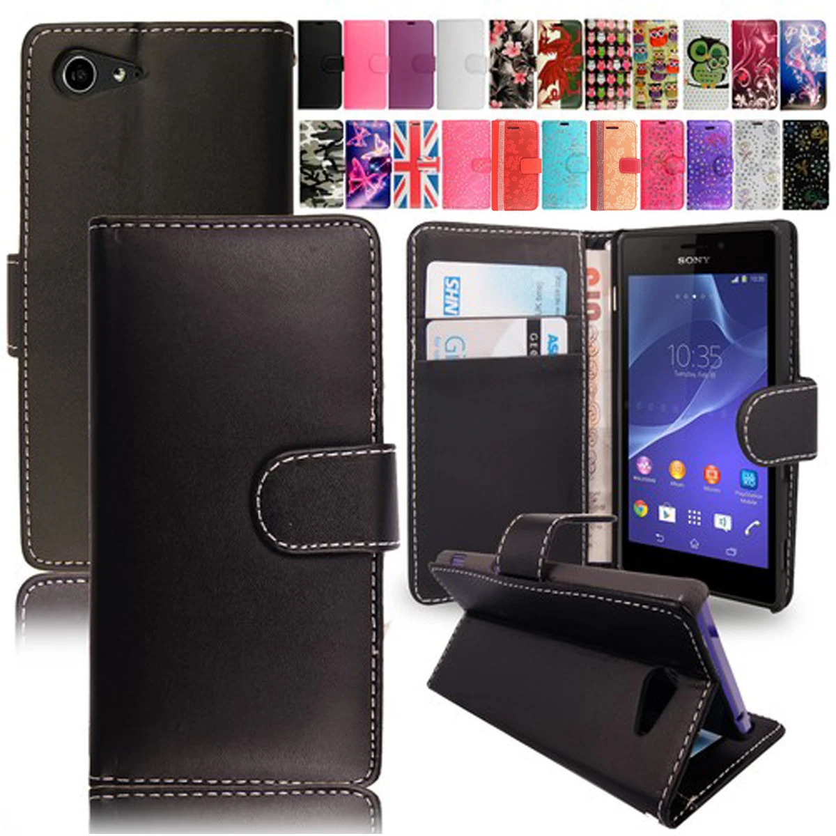 Cover Morbida In TPU Per Sony Xperia E5, Custodia Antiurto Sottile E Leggera Con Ritagli Precisi, Colore Nero, Protezione Antigraffio
