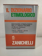 Dizionario Etimologico Della Lingua Italiana Cortellazzo Zolli Zanichelli-N22