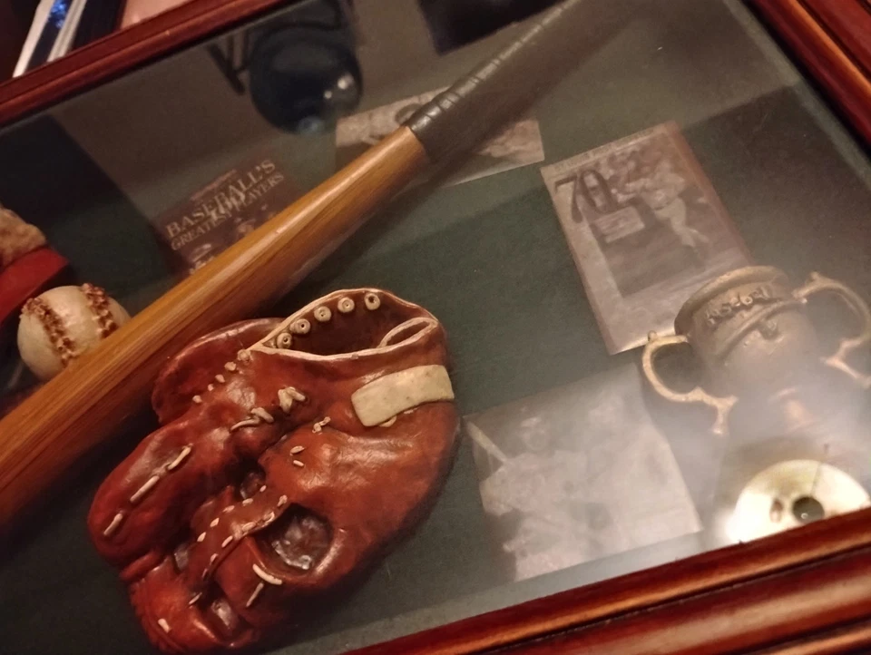 Caja de sombras de marco grande History of Baseball de colección - Babe Ruth ⚾🧢 Foto 3 de 3