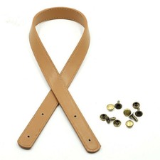 1 Pair DIY Bag Strap Synthetic Leather Shoulder Handle Purse Handbag 60cm