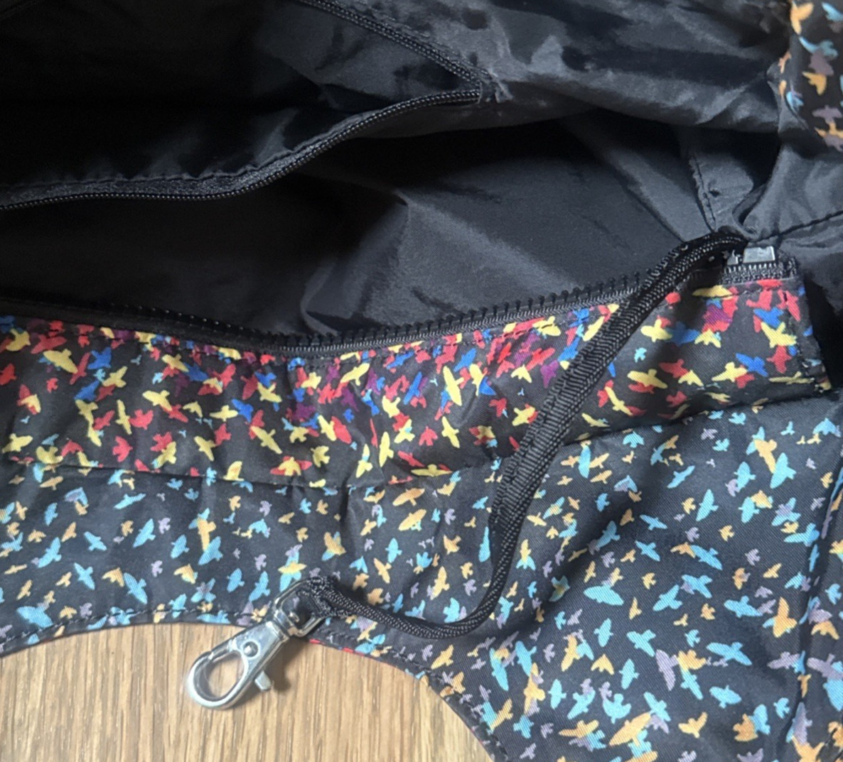 Kipling Multicolor Monkey Nylon Handbag Shoulder … - image 10