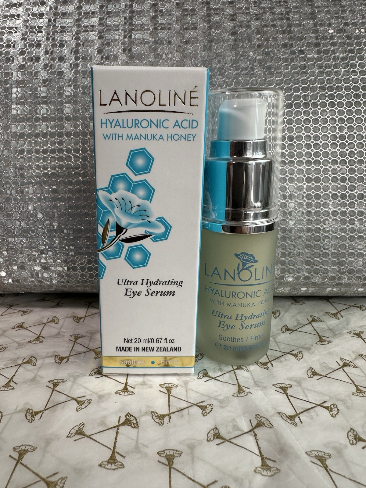 Lanoline Hyaluronic Acid With Manuka Honey Ultra Hydrating Eye Serum 20ml New