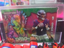 Cj Stroud Wid Card Dino- Might Triceratops 8/10