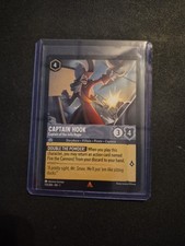 Disney Lorcana TCG The First Chapter Captain Hook 173/204 Rare Regular