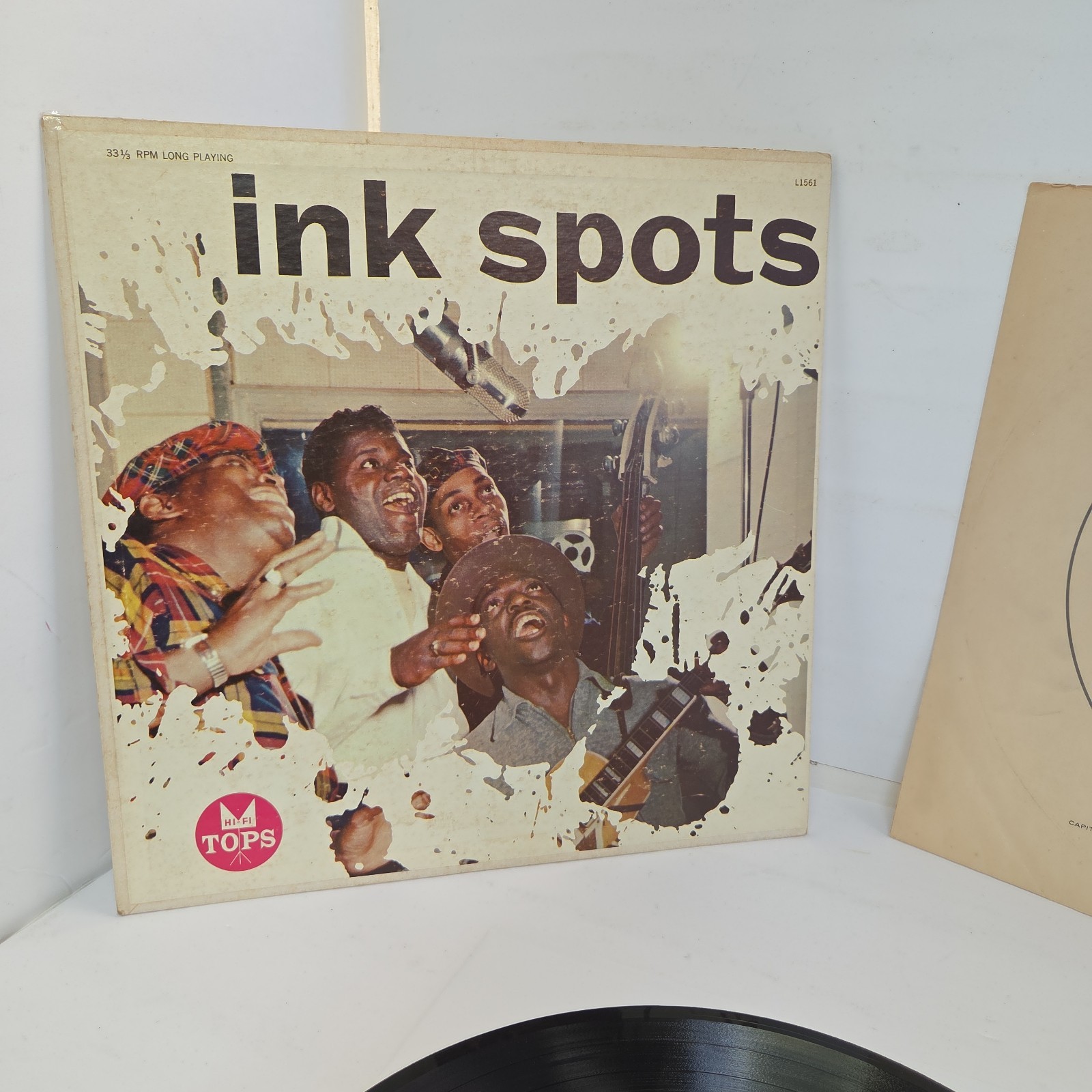 Ink Spots Vinyl LP Tops Records L1561 Jazz Vocal Group 33 RPM HI-FI Record