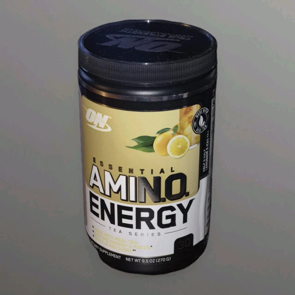 Té helado de media y media limonada Amino Energy 2018 descontinuado - NO PARA CONSUMO Foto 4 de 4