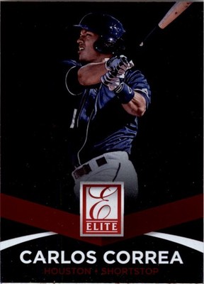 2015 Donruss Elite Inserts #34 Carlos Correa - BB