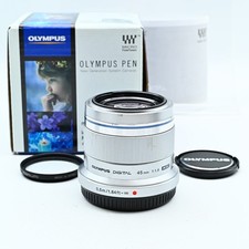 Olympus M.Zuiko Digital 45mm f/1.8 Micro Four Thirds Lens from Japan Near Mint