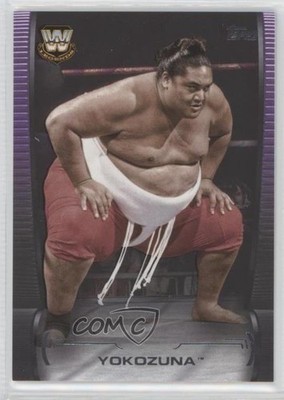 2021 Topps WWE Undisputed Purple /99 Yokozuna #73 1dn