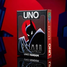 UNO Fandom Batman: The Animated Series Deck *ready To Ship** COLLECTOR ARKHAM