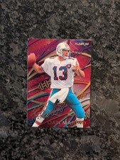 1995 Fleer - Aerial Attack Dan Marino #2, Miami Dolphins NFL 