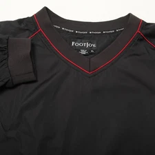 FootJoy Pullover Jacket Mens XL Black Red Golf TPC Jasna Polana Water Resistant