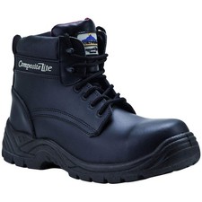 Portwest Compositelite Thor S3 Safety Boots Non-Metallic Leather Slip Resistant