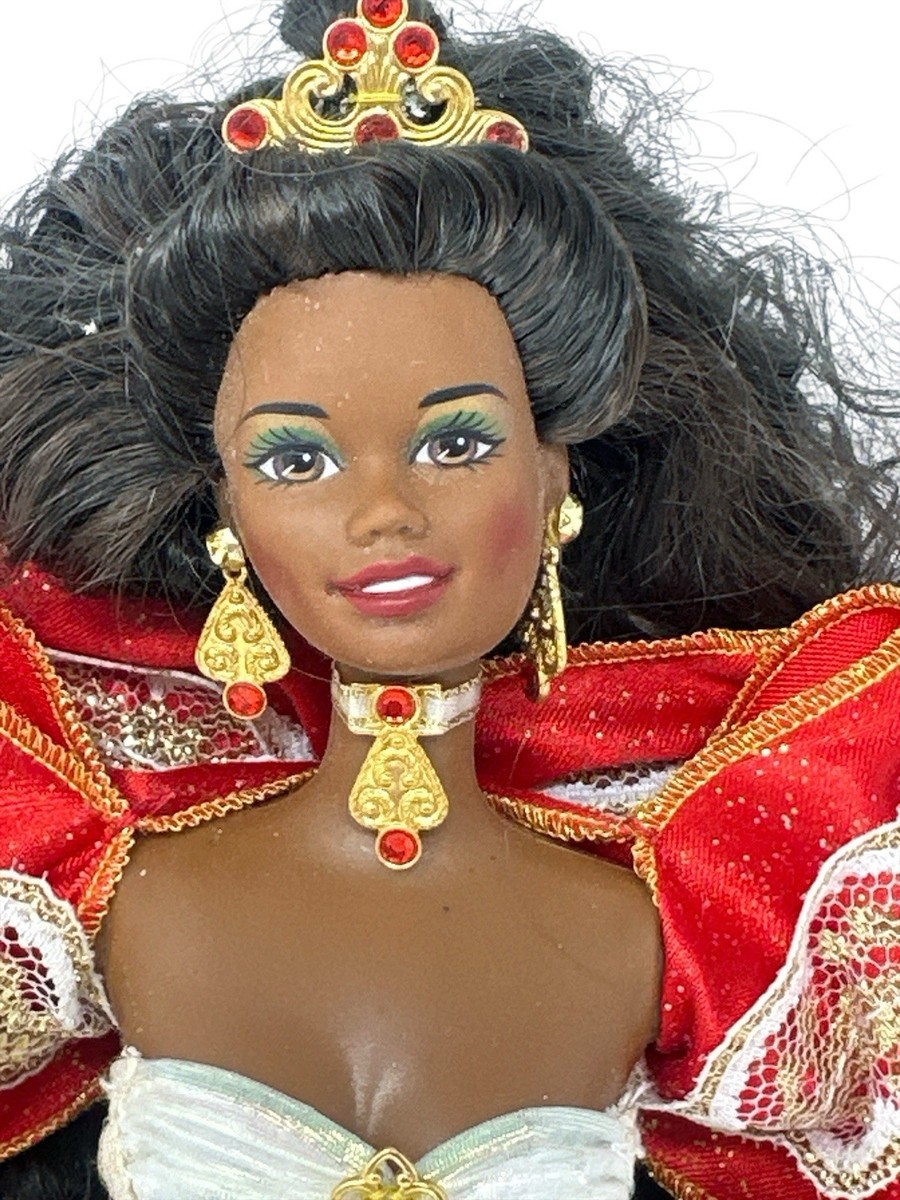 1996 1997 Happy Holidays African American Special Edition Barbie's