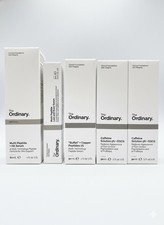 The Ordinary Face Serum Set Of 5! Caffeine 5%+EGCG, Buffet Copper Eyelash Bunle