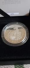 Greyhound Of Richmond 1oz Proof Silver Coin In Original Presentation case 2025