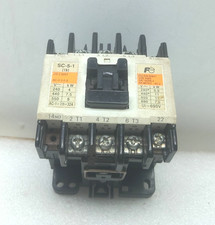 Fuji Electric SC-5-1 Magnetic Contactor SC20AA Us Cat No 4NC0H0 11 Aux 1NO1NC