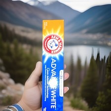 Arm Hammer Advance White Teeth Whitening Fluoride Toothpaste Clean Mint 6 Oz