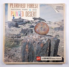 View-Master Petrified Forest Painted Desert Natl Park AZ - 3 reels A365