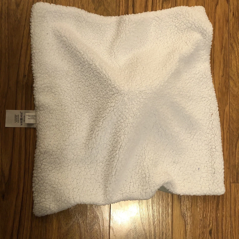 Disney Baby Mickey Mouse Gray Classic Stars Sherpa Security Blanket Lovey Toy - Image 4 of 4