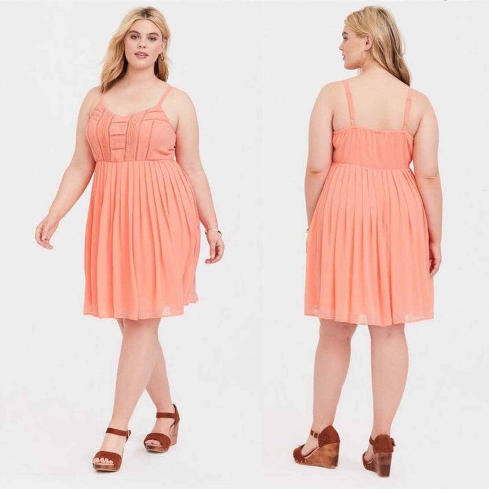 Torrid Mini Chiffon Skater Dress