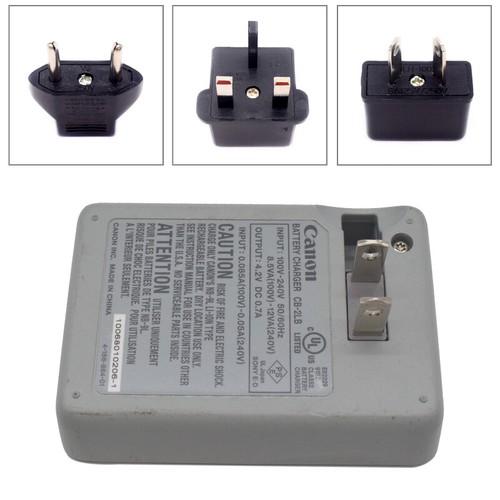 Original Canon CB-2LB US Battery Charger Adapter 4.2V DC 0.7A - Picture 2 of 8