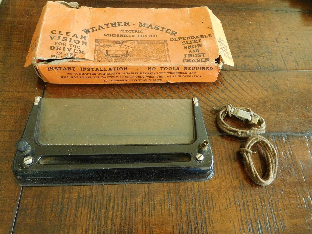 1917 1925 Weather-Master Electric Windshield Heater Model T