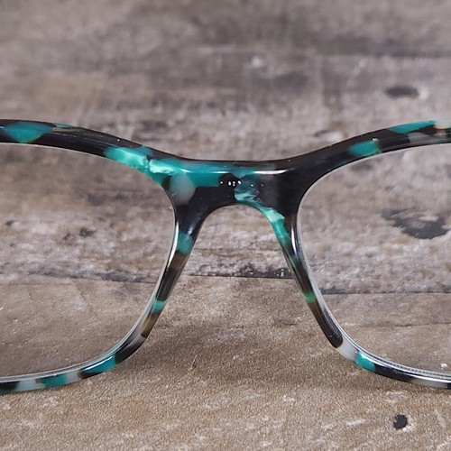 Chelsea Morgan CM6010 Brille Brillengestell Teal Confetti Flex 53-16-135 Gebraucht - Bild 8 von 15
