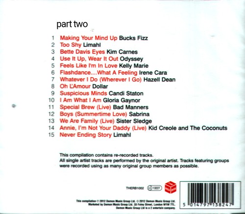 best of the 80s • Teile 1 und 2 • 2 CDs mit Hits aus den 1980ern - Bild 5 von 5