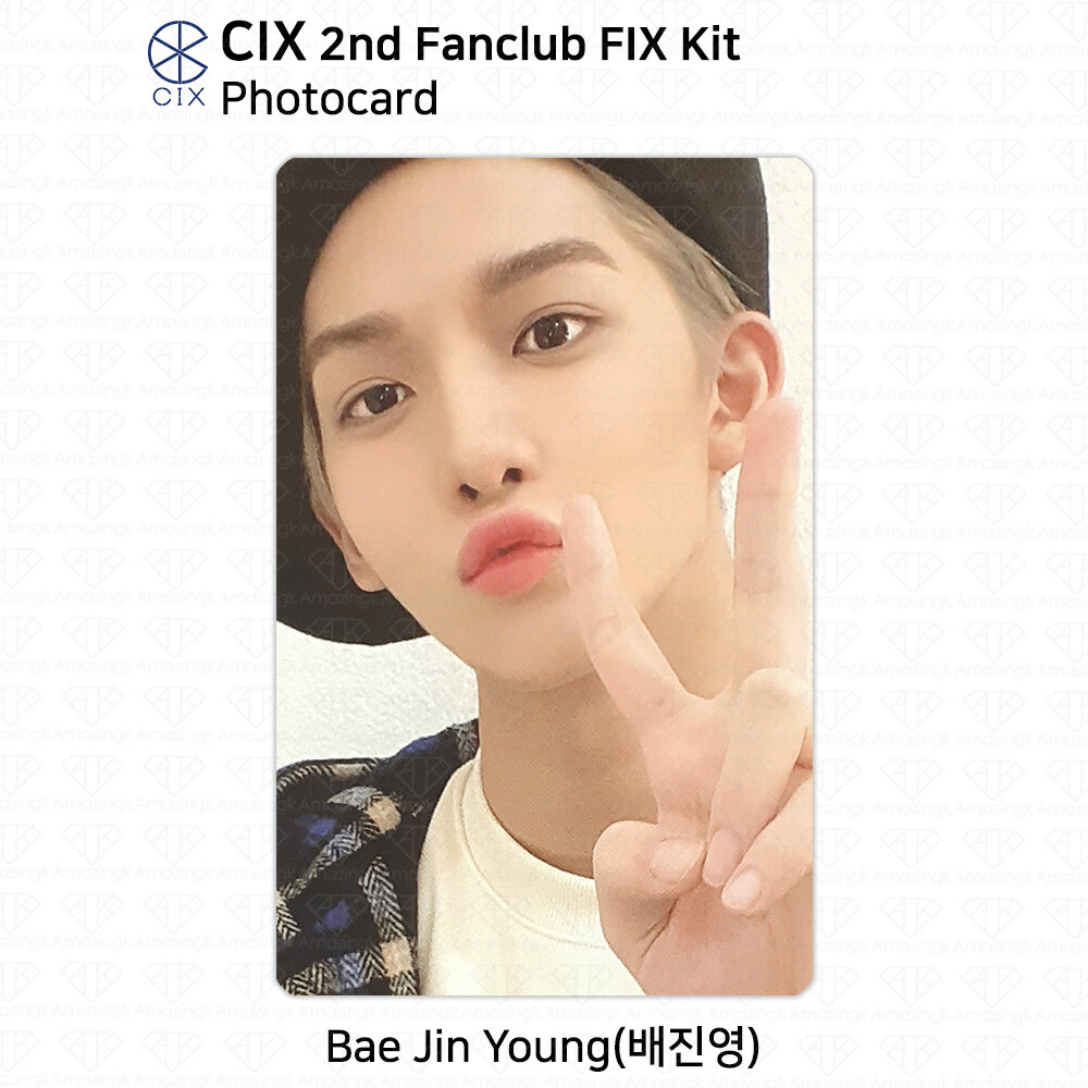 CIX 2nd Fanclub FIX Official Photocard BX Hyunsuk Jinyoung
