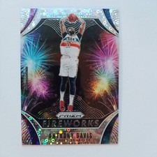 2019-20 Panini Prizm Fireworks FASTBREAK Disco Anthony Davis #7-Pelicans-Lakers