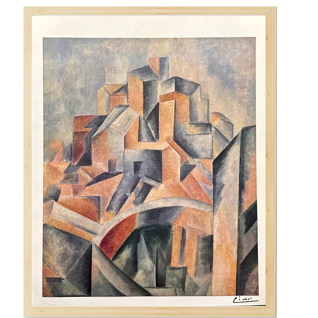 Pablo Picasso Original Signed Print The Reservoir Horta de Ebro