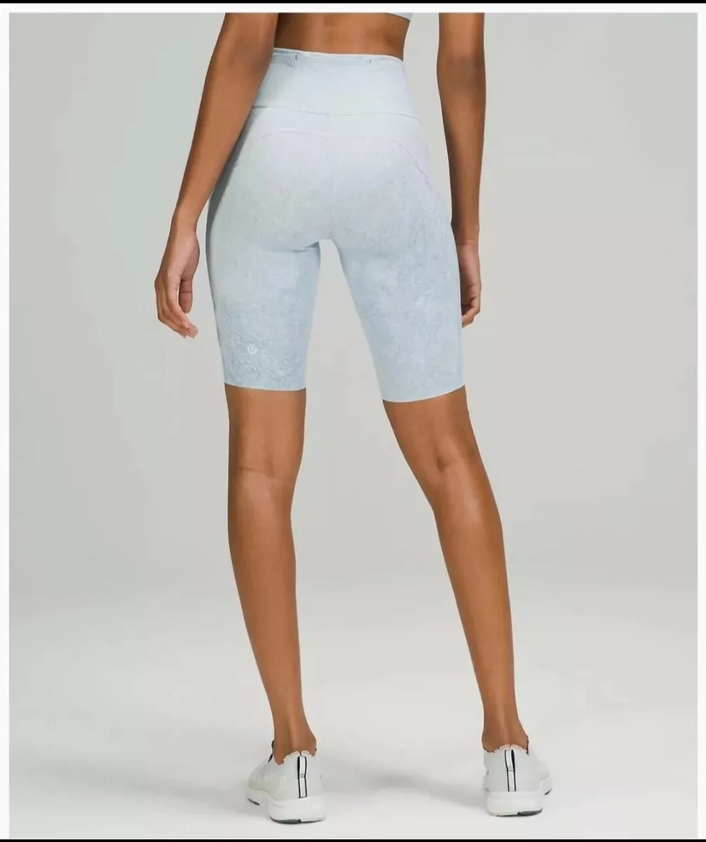 NWT Lululemon Fast Free High Rise Short 10 Size 2 City Grit White