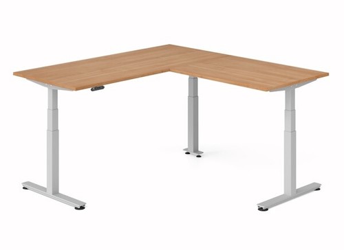 Winkelschreibtisch DSM 180x200 cm el. höhenverstellbar Schreibtisch vh-büromöbel - Bild 4 von 19