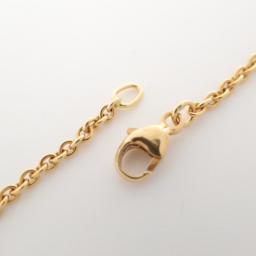 Georg Jensen Fusion Pendant Necklace 18k YG WG RG Yellow White Rose Gold Denmark - Picture 7 of 10