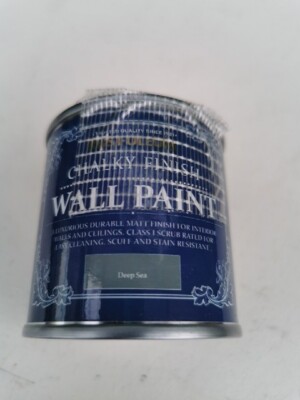 Rust-Oleum Chalky Finish Wandfarbe Wasserbasis (Tiefsee) 125ml