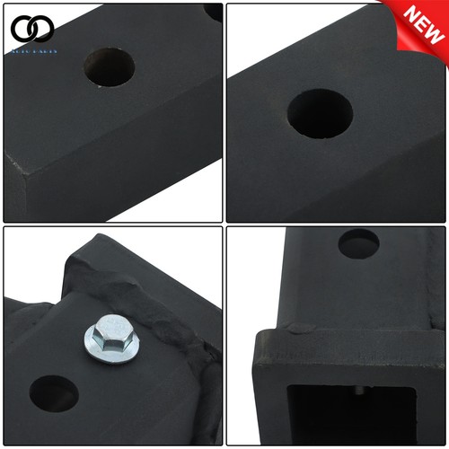 10000Lb Trailer Dual Hitch Extender For 2 In Receiver Rise/Drop 2-In Solid Shank - Picture 15 of 15