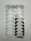 Jamberry Nail wraps Black & What quad Full sheet (French Tip)